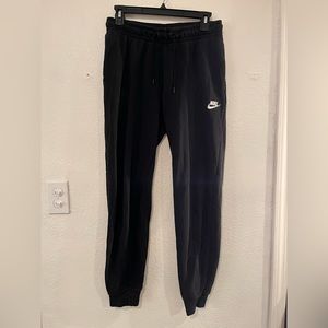 Nike black joggers